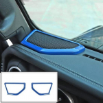 For Jeep Interior Accessories A pillar Speaker Trim for 18+ Jeep Wrangler JL JLU