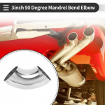 90 Degree Mandrel Bend Elbow 3 inch OD Thickness 15mm 201 Stainless Steel new