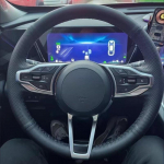 Hand-stitched Black Comfy Breathable Leather Breathab Car Steering Wheel Cover For Haval God beast H6 H9 H6 3rd Purple Thread