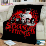 Stranger Things tekk Demodogs Cartoon Flanell tekk &Otilde;udustekk elutuppa Diivanvoodi lastele Kingitus Kodukaunistus 150x200cm