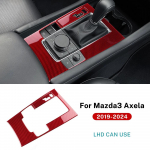 Ehtne pehme s&uuml;sinikkiud Mazda 3 BP   2024 2025 Mazda3 Axela manuaal-automaatk&auml;igukasti paneeli kleebis For Mazda 3 2019-25