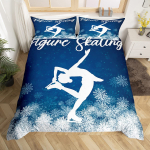 V&otilde;imlemise tekikate lastele teismelistele t&uuml;drukutele kuninganna kerge tekkikate sporditeemalised voodipesukomplektid magamistoa dekoratsioon ilma tekita EU Single(135x200cm)