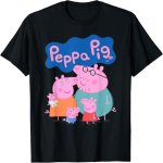 Peppa seakeste 20. aastap&auml;eva kogu pere portree T-s&auml;rk S mitmev&auml;rviline
