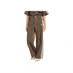 Adidas Originals Klassikaline Spordiseeria Br&auml;ndilogo Leopardimuster Mugavad L&otilde;dvad Vabaaja P&uuml;ksid Naiste Alaosad Must Kivilahk-Pronks KA2680 28