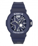 Casio Baby-G Analoog Vaik Sinine sihverkvarts BGA-10D-2A1 100M Naiste k&auml;ekell sinine