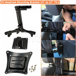 Lift Off TV Headrest Mounting Bracket For Campervan Motorhome Car,14 to 27 TV's Mount Holder
