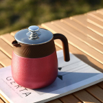 Uus tipptasemel titaaniga kaetud termokann, tee ja vee eralduskonnaga teekann, suure mahutavusega kohvipott k&auml;epidemega