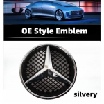 3D auto iluv&otilde;re embleem T&auml;he m&auml;rk Esiv&otilde;re logo Mercedes Benzi jaoks W204 W205 W213 X253 A B C E S CLA GLB GLC GLE GLS Tarvikud GLK-X204 2006-2012