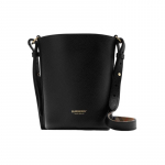 Burberry Eemaldatav Reguleeritav &Otilde;larihm Magnetiline Kinnisega Tekstuuriga Vasikanahast Koti Kuju K&auml;ekotid Naistele Must 80840351 Basic Set (Bag+Dust Bag)