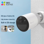 EZVIZ BC1 1080P juhtmevaba akutoitega turvakaamera 32 GB salvestusruumiga CN pistikuga (adapter kaasas)