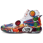 ANTA KT5 Basketball Shoes Women's High top White Orange 122011101-6 37.5