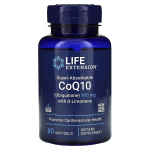 Life Extension, Super-imenduv CoQ10 (ubikinoon), sisaldab d-limoneeni, 100mg, 60 pehmet kapslit