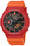 Casio Charles Darwini Fondi Koost&ouml;&ouml; Tugev Punane G-Shock Kell, Mudel, Bluetooth, P&auml;ikeseenergia, Keskkonnas&otilde;bralikud Materjalid, GA-B2100DF-4AJR,