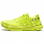 Li Ning Ling Yue Cushioning Breathable Low top Casual Running Shoes Men's Fluorescent Lime Green ARSU097-2 39.5