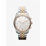 Michael Kors &Uuml;lisuur Lexington Kolmev&auml;rviline K&auml;ekell MK5735 kuld