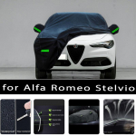 For Alfa Romeo Stelvio Outdoor Protection Full Car Covers Snow Cover Sunshade Waterproof Dustproof Exterior Car accessories
