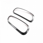 For Mini Cooper Clubman F54 ABS Headlight Taillight Frame front Rear Lamp Ring Decorative Cover Stickers Car Accessories rear ABS carbon