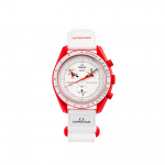 Swatch x Swatch Missioon Marsile 42mm kell SO33R100 Red