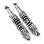 320mm 90cc-15cc Krossi ATV Amortisaator Reguleeritav 1 Paar Suzuki/Yamaha Universaalsete Mootorrataste Tagumistele Amortisaatoritele Black black