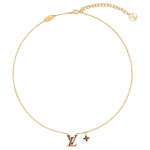 Louis Vuitton Monogram Flower Email Ehtekaelakee Naiste kaelakee Kuldne M01736 Basic Packaging-Dust Bag+Box