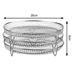 Vastupidavad 3-kihilised &otilde;hufrit&uuml;&uuml;ri riiulid, virnastatavad multifunktsionaalsed ahjurestid, roostevabast terasest korvialus, &otilde;hufrit&uuml;&uuml;ri tarvikud