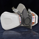 Orgaaniliste aurude t&auml;isn&auml;oga gaasimask respiraatorimask v&auml;rvi pestitsiidi formaldeh&uuml;&uuml;di keemiline hingamisteede professionaalne kaitse