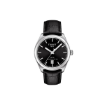 Tissot Pr100 Automaatne Mehaaniline Liikumine 30m Veekindel Kell 39mm Must sihver Roostevabast terasest korpus Nahast rihm Meeste kellad T101.407.16.051.00 Black Dial