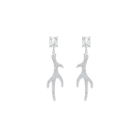 Swarovski Polar Bestiary Sarve Rhodiumiga Kaetud K&otilde;rvar&otilde;ngad Naiste k&otilde;rvar&otilde;ngad 5497634 Box (Random Color),Silver