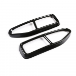 2 tk/1 paar terasest summuti otsatoru kattekomplekt BMW 7. seeriale G11 G12 2019-2020 must