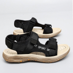 Meeste Spordisandaalid Suur Suurus Suvine Vabaaeg Rand Puhkus Pl&auml;tud Mehelik V&auml;litingimustes Mugavad Kerged Kaaretoega Meeste Kingad 38 must