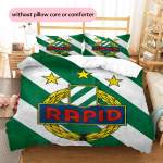 Rapid Wieni Muster Voodipesu Kodukaunistus S&uuml;nnip&auml;eva- ja P&uuml;hadekingitus (1 * tekikott + 2 * padjap&uuml;&uuml;ri, ilma s&uuml;damikuta) 135x200cm