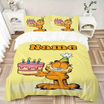 Garfield'i s&uuml;nnip&auml;evakoogi voodipesukomplekt 3 osa Tekikate Kingitus magamistuppa, Ei sisalda t&auml;idistjt051 135x200cm beige