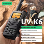 QUANSHENG UV-K6 Professionaalne pika vahemaa raadiosaatja (CN versioon)