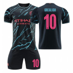 2324 Manchester City Kaks Meistrite Liiga V&auml;ljaanne T&auml;iskasvanute Laste &Otilde;ppevormi Komplekt S&auml;rk Spordir&otilde;ivad Meeste Naiste Jalgpall Size 26 #Weight 85-95 kg
