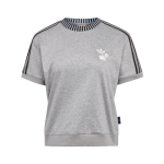 Adidas Originals X Disney triibuline &uuml;mmarguse kaelusega l&uuml;hikeste varrukatega t-s&auml;rk Naised Topid KY8316 M