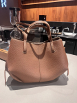 Niche Design Polene Wing Bag Ehtne Nahk Retro Kaenla all Kaasaskantav Laps Suure Mahutavusega Ostukott Naiste 49x18x30CM pruun