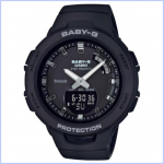Casio Baby-G FOR SPORTS Sammulugejaga Bluetoothiga BSA-B100-1AJF Naiste Must must