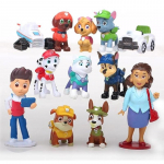 Omelivon 11-osaline Paw Patrol figuurikomplekt, mitmev&auml;rvilised dekoratiivsed tegevusfiguurid, laste m&auml;nguasjade kollektsioon