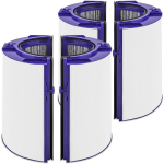 2 tk t&auml;iendatud HP1 filtri asendus Dysonile HP1 HP07 PH01 HP10 TP07 TP10 TP09 HP09 HP06 TP06 PH02 PH03 PH04-360&deg; Combi Glass Pure Cool Hot 2-Pack lilla