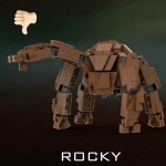 227 tk MOC Projekt Hail Mary Rocky Tulnukas ehitusklotsid, Sci-Fi filmi figuur, Kogutav v&auml;ljapanekum&auml;nguasi t&auml;iskasvanud f&auml;nnidele