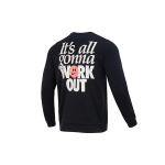 Nike Training Work Out graafilise seljaprindiga T-s&auml;rk 'Must' Meeste FD4808-010 M