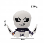 Cross Sans Palusm&auml;nguasi Undertale'ist XTale Underverse AU Pehme T&auml;idisnukk Kogutav Kingitus Anime F&auml;nnidele