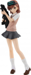 POP UP PARADE A Certain Scientific Railgun T Misaka Imouto Plastikust V&auml;rvitud Valmisfiguur M&otilde;&otilde;tkavasuhteta sinine