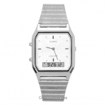 Casio Vintage Liberty Analoog-Digitaalne H&otilde;bedane sihverplaat Kvarts AQ-230ELT-7A Unisex K&auml;ekell h&otilde;be