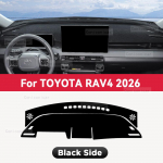 TOYOTA RAV4 2026 jaoks Auto armatuurlaua katte matt P&auml;ikesekaitse matt Vaipmatt UV-vastased salongitarvikud Kaitsemattid Right Rudder