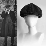 Retro suur suurus 62cm Newsboy m&uuml;tsid Meeste vintage villane paks baret talvised s&otilde;itjam&uuml;tsid meestele tweed meeste vabaaja lame kaheksanurkne m&uuml;ts L58-60CM gray