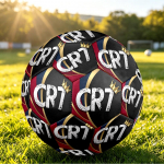 Cristiano Ronaldo Prinditud Suurus 5 Jalgpallipall Kulumiskindel Standardne T&auml;iskasvanute Treeningjalgpall F&auml;nni Kingitus Sise- ja V&auml;lisv&otilde;istluste Spordiks Size 5