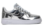 Nike Air Force 1 Sp 'Liquid Metal Chrome' Naiste CQ6566-001 45 gray
