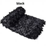 3X5M 3X8M 3X10M 4X5M Tugevdatud Camouflage Net Ujumisbasseini Ranna Varjualune Aia P&auml;ikesekaitse Camo Tugevdatud V&otilde;rk 7 V&auml;rvi (black,2x2m)