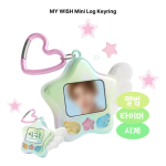[Ametlik] NCT WISH x MEGA COFFEE MINU SOOVI V&otilde;tmehoidja Plekkkarbike Minilogbook MD MY WISH Straw Pick Keyring & Tin Case Set